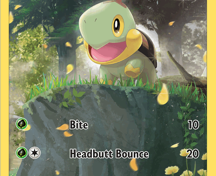 Turtwig Pokemon Kaart