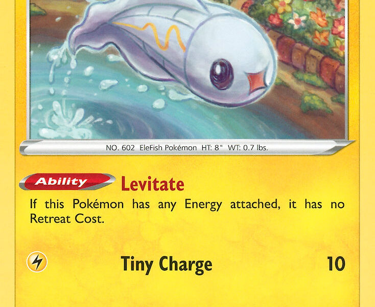 Tynamo Pokemon Kaart
