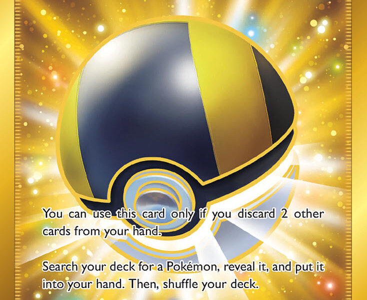 Ultra Ball Pokemon Kaart