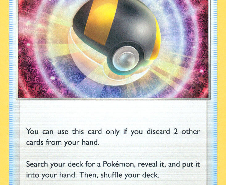 Ultra Ball Pokemon Kaart