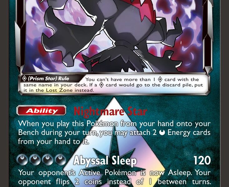 Darkrai p Pokemon Kaart