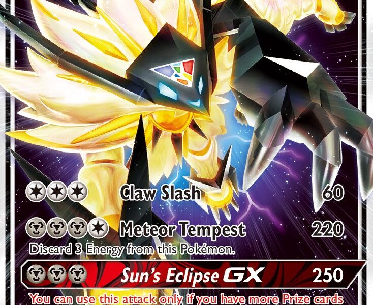 Dusk Mane Necrozma-GX Pokemon Kaart
