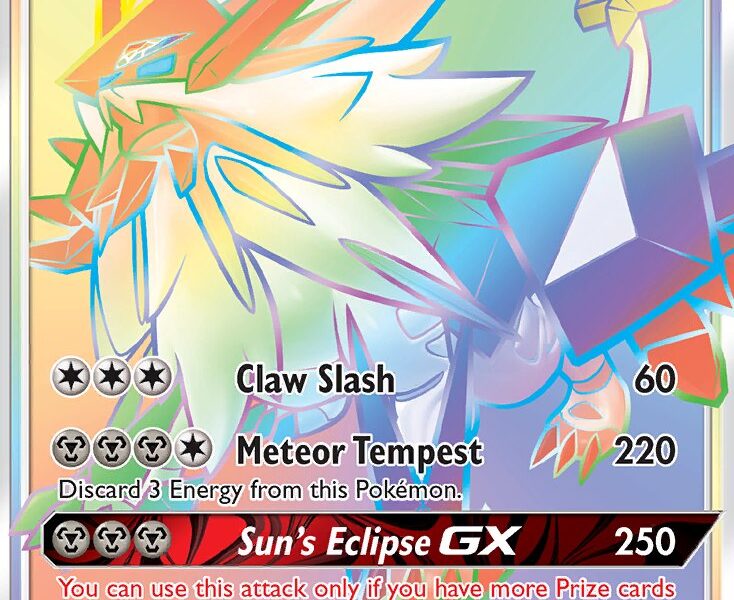 Dusk Mane Necrozma-GX Pokemon Kaart