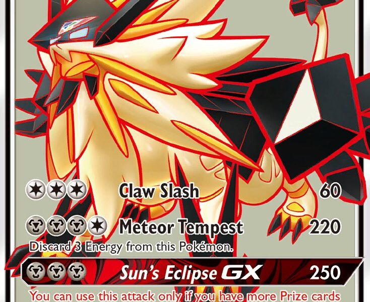 Dusk Mane Necrozma-GX Pokemon Kaart
