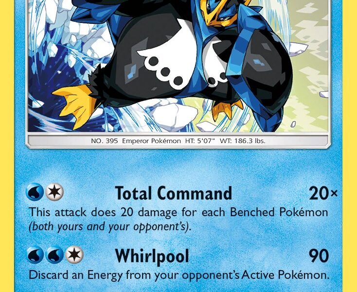 Empoleon Pokemon Kaart