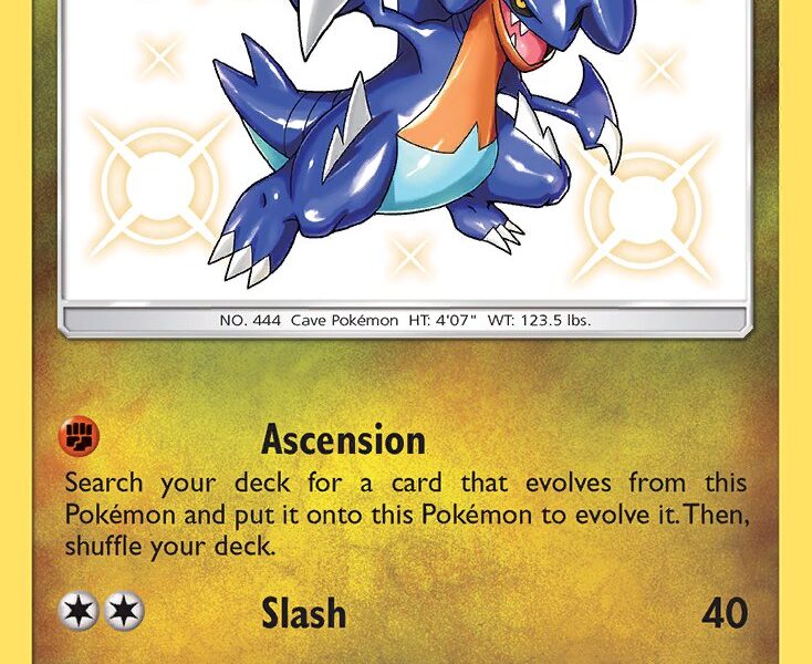Gabite Pokemon Kaart