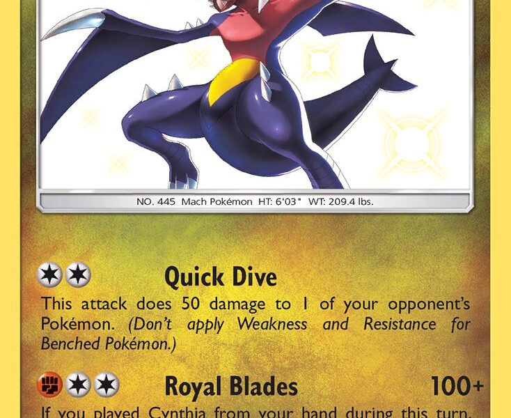 Garchomp Pokemon Kaart