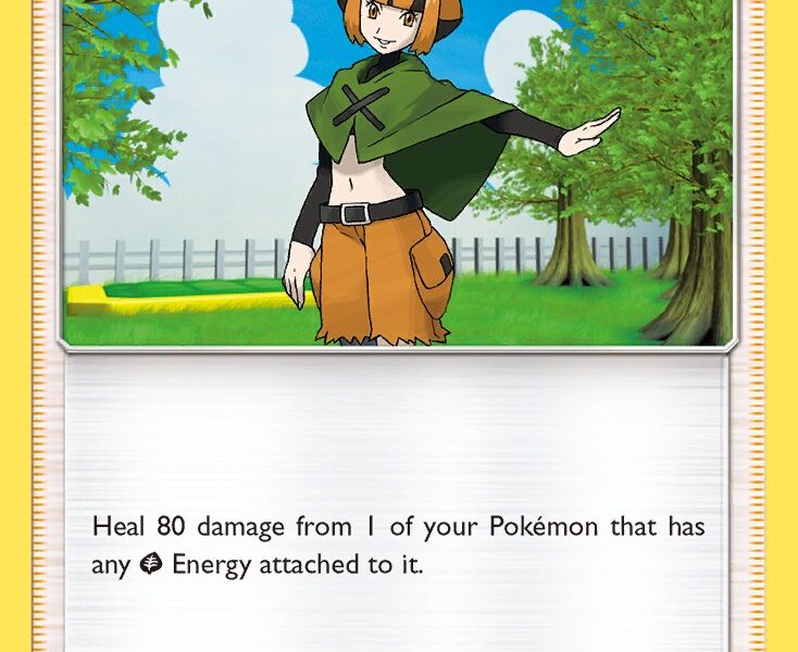 Gardenia Pokemon Kaart