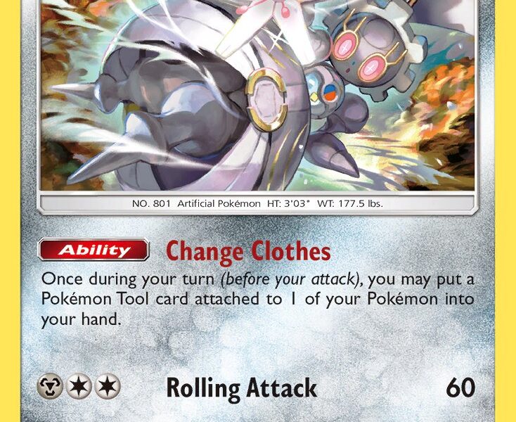 Magearna Pokemon Kaart