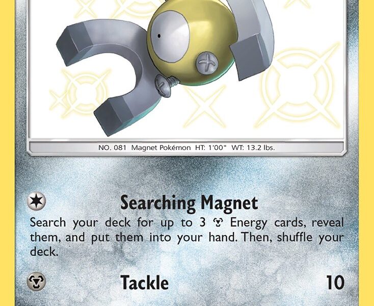 Magnemite Pokemon Kaart