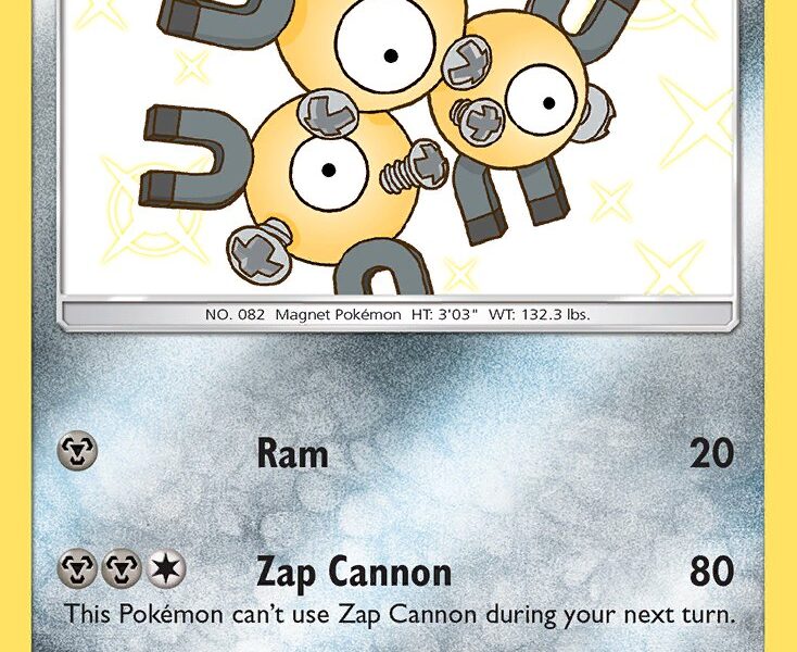 Magneton Pokemon Kaart