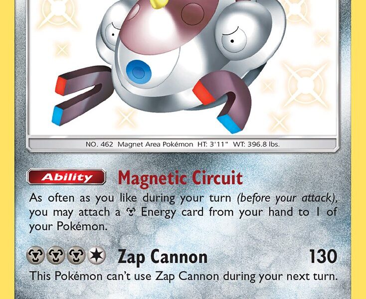 Magnezone Pokemon Kaart