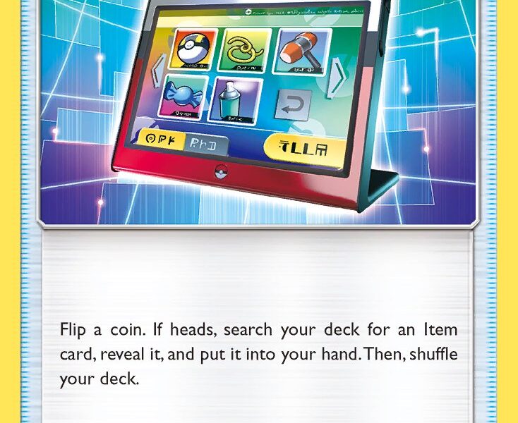 Order Pad Pokemon Kaart