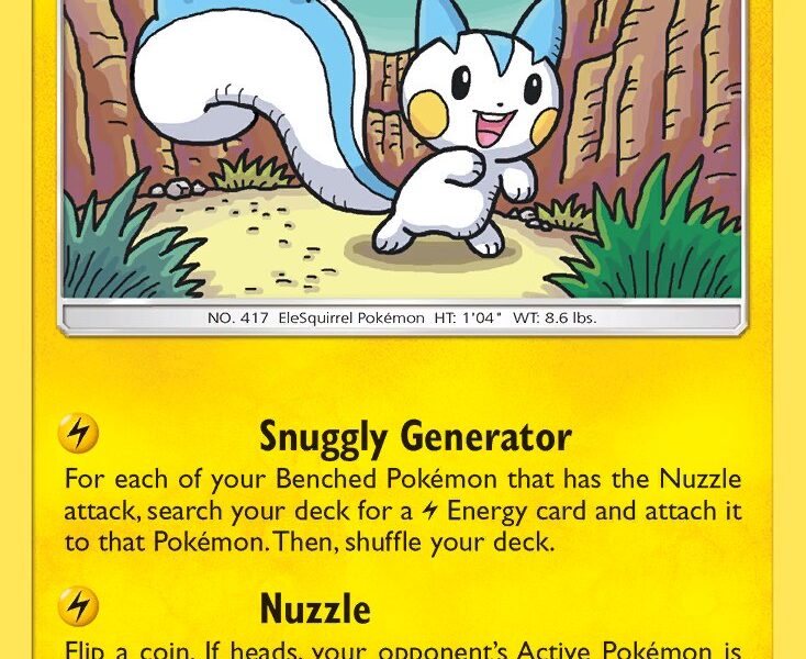 Pachirisu Pokemon Kaart