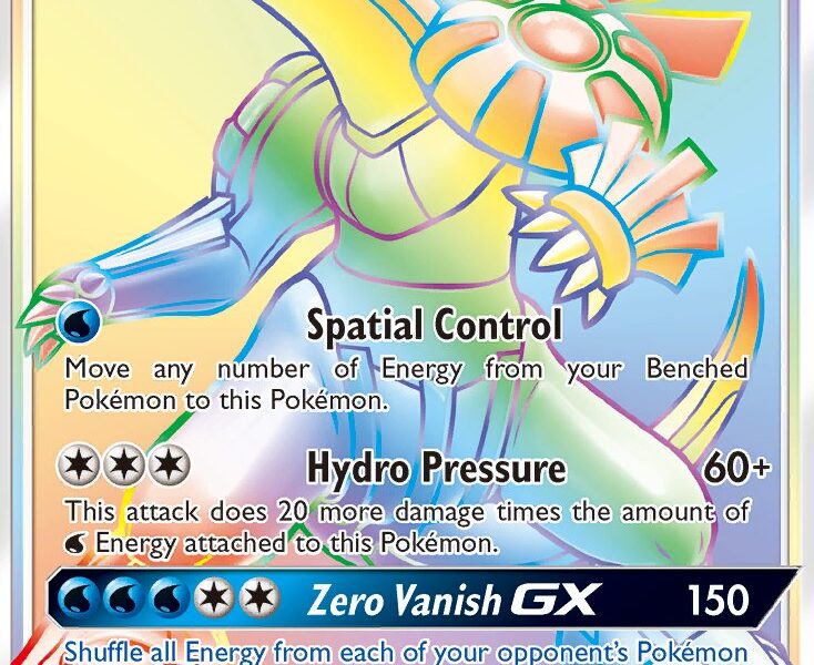 Palkia-GX Pokemon Kaart