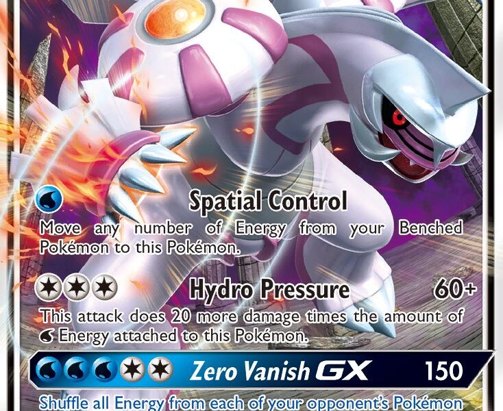 Palkia-GX Pokemon Kaart