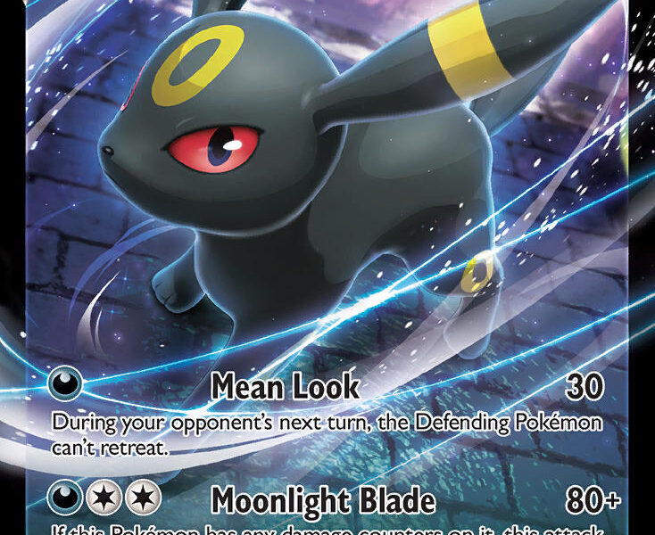 Umbreon V Pokemon Kaart