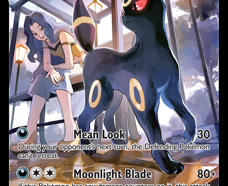 Umbreon V Pokemon Kaart