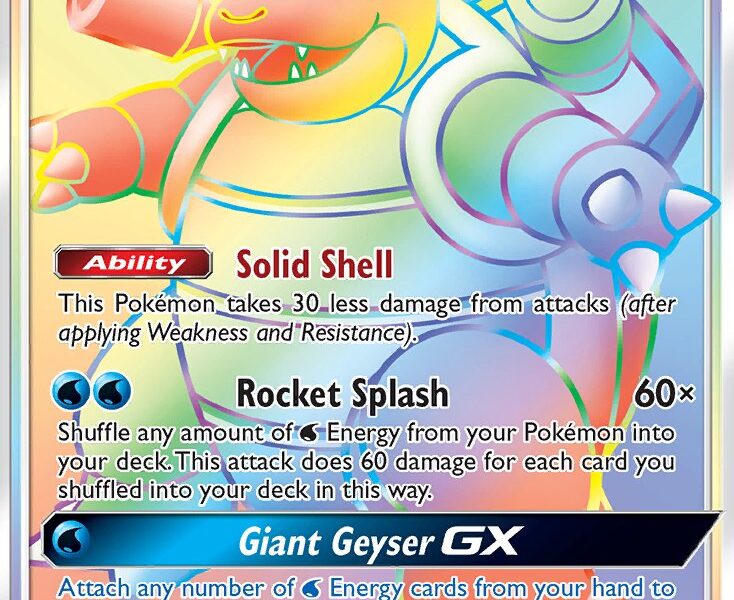Blastoise-GX Pokemon Kaart