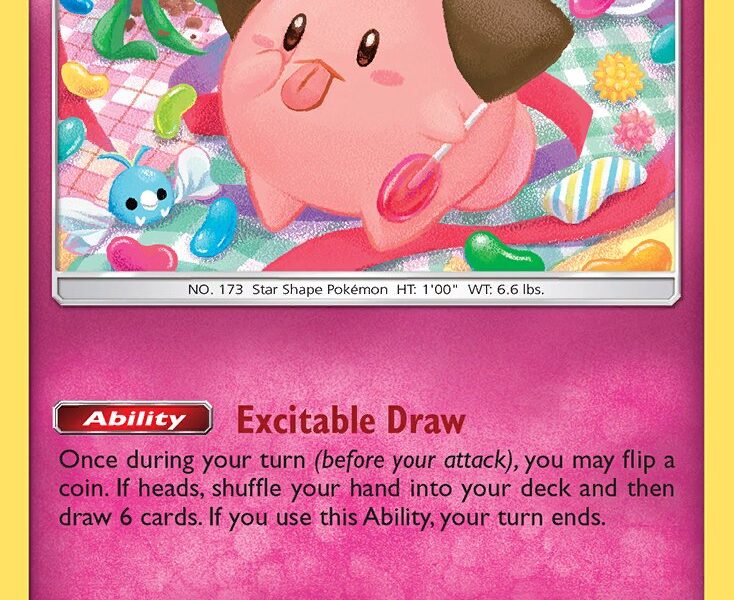 Cleffa Pokemon Kaart