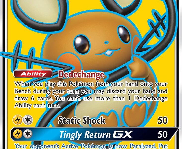 Dedenne-GX Pokemon Kaart