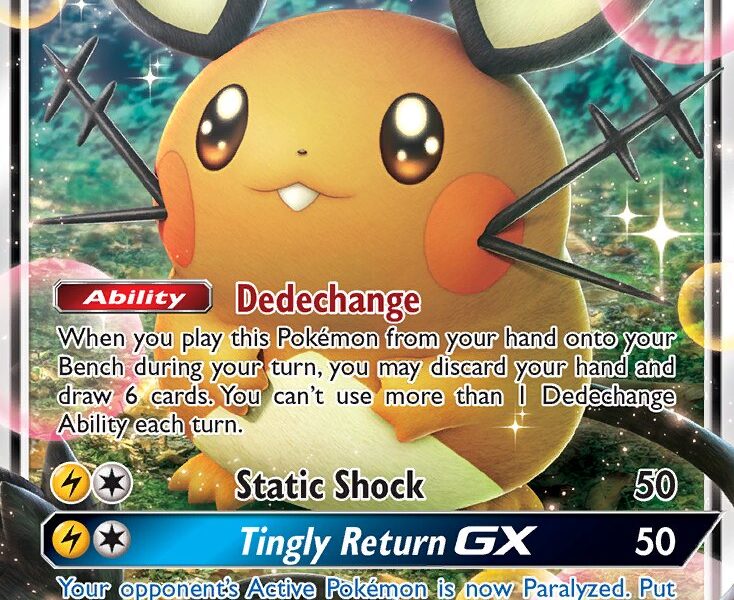 Dedenne-GX Pokemon Kaart