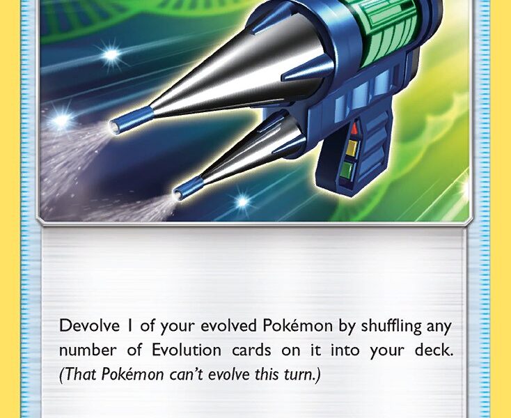 Devolution Spray Z Pokemon Kaart