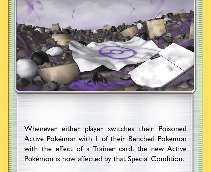 Dust Island Pokemon Kaart