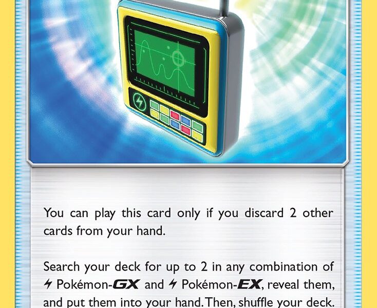 Electromagnetic Radar Pokemon Kaart