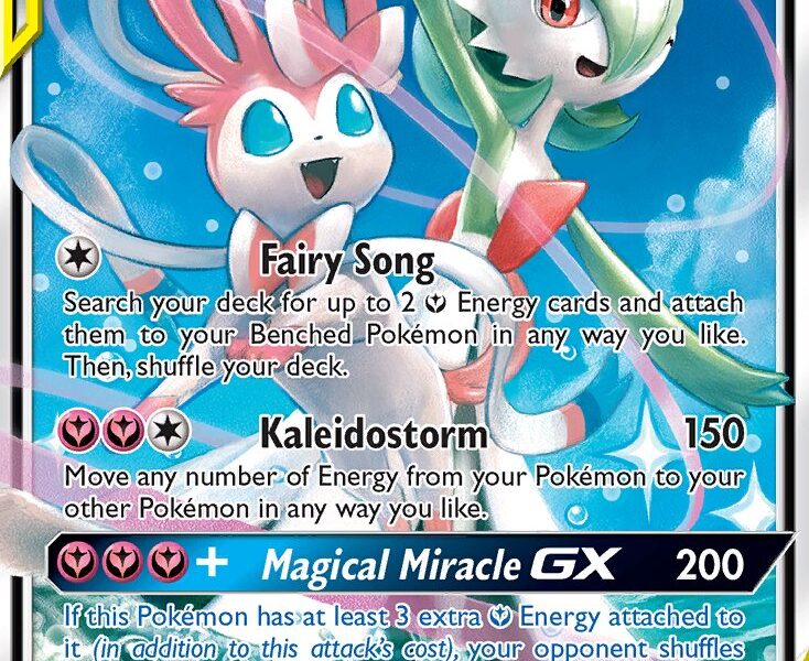Gardevoir & Sylveon-GX Pokemon Kaart