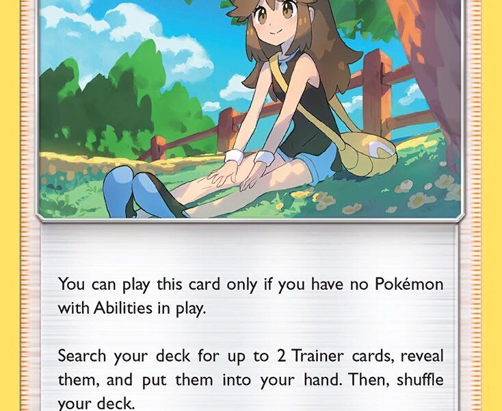 Green’s Exploration Pokemon Kaart
