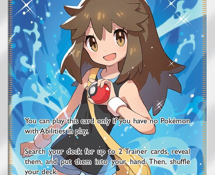 Green’s Exploration Pokemon Kaart
