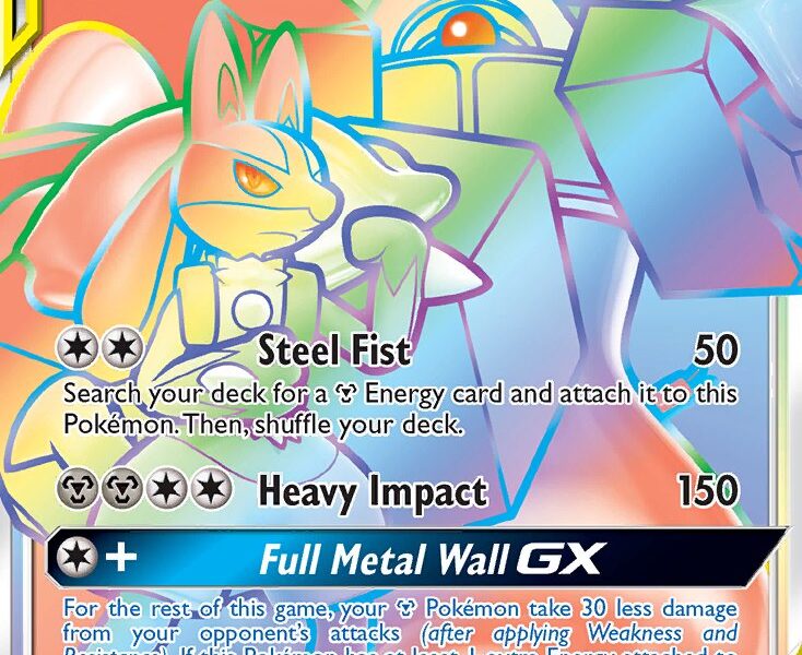 Lucario & Melmetal-GX Pokemon Kaart