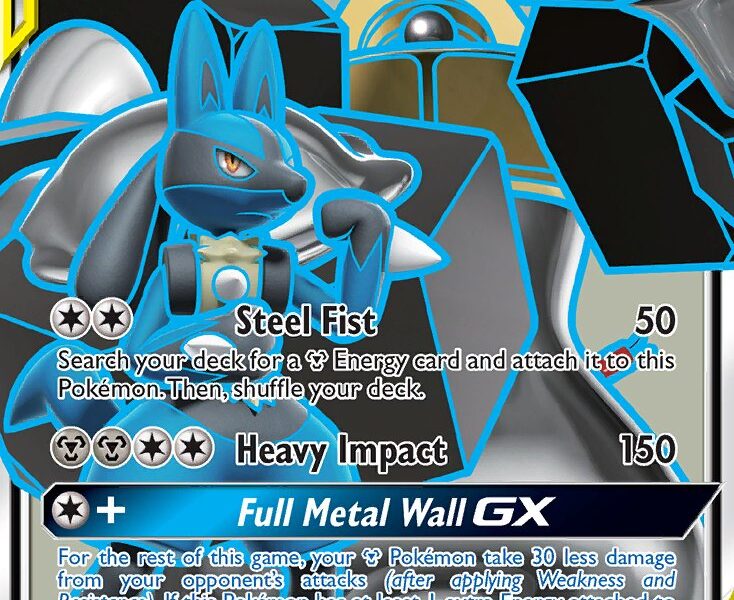 Lucario & Melmetal-GX Pokemon Kaart