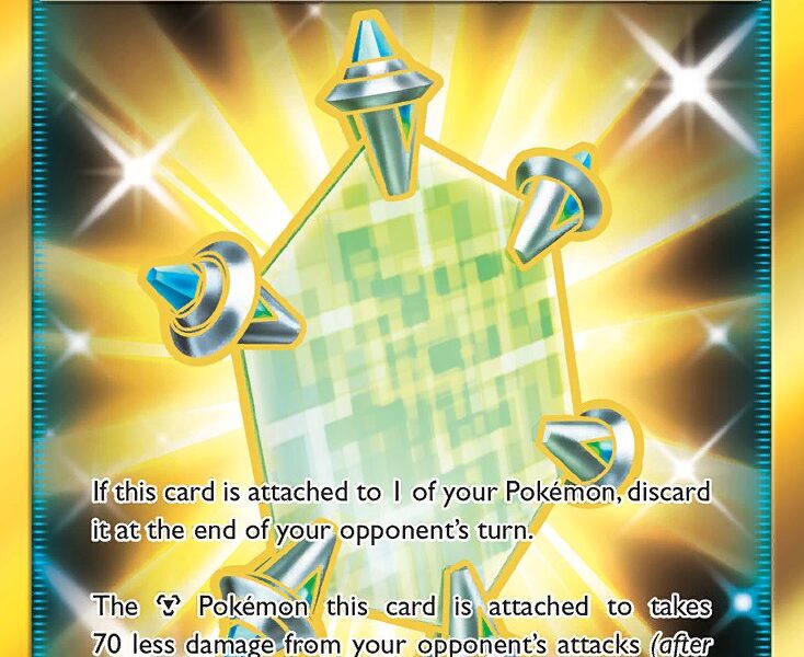 Metal Core Barrier Pokemon Kaart