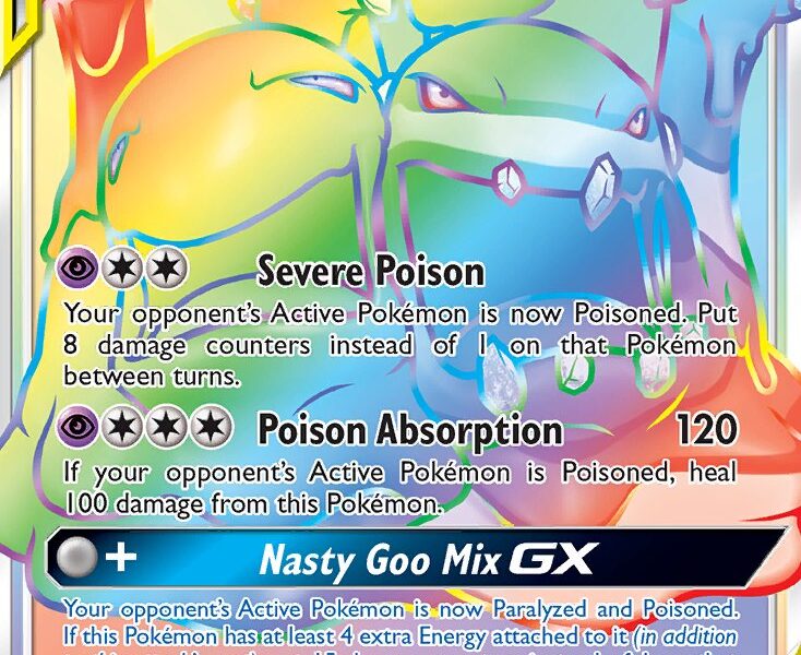 Muk & Alolan Muk-GX Pokemon Kaart
