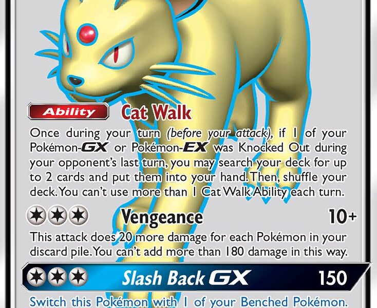 Persian-GX Pokemon Kaart
