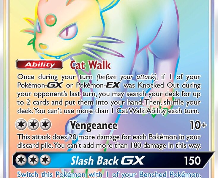 Persian-GX Pokemon Kaart