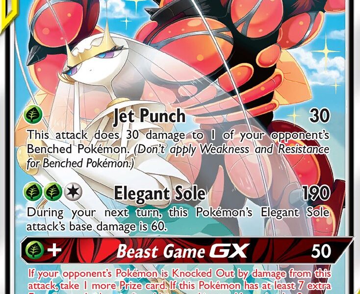 Pheromosa & Buzzwole-GX Pokemon Kaart