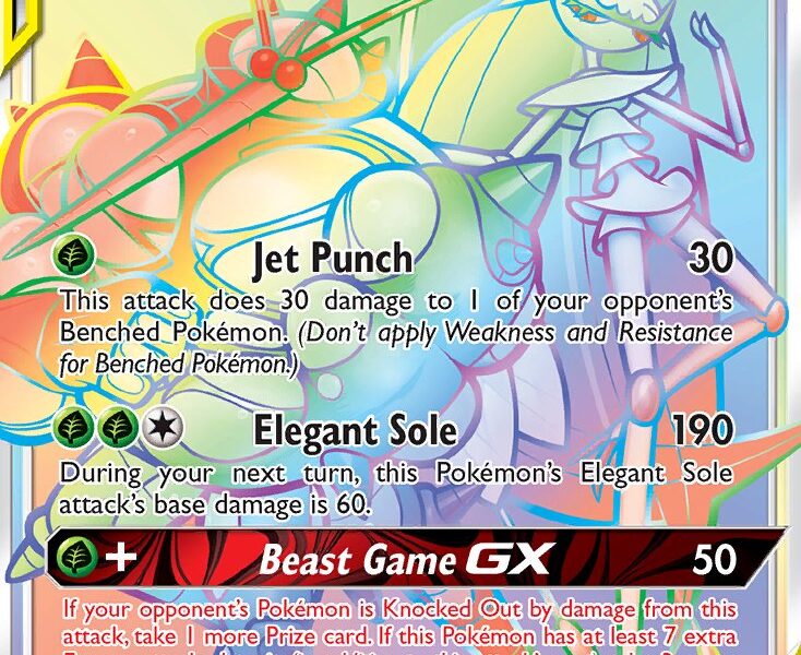 Pheromosa & Buzzwole-GX Pokemon Kaart