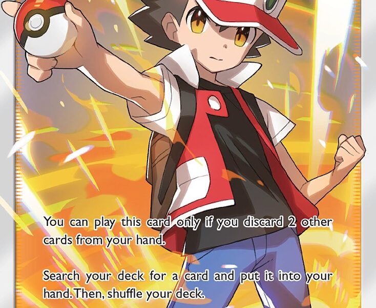 Red’s Challenge Pokemon Kaart
