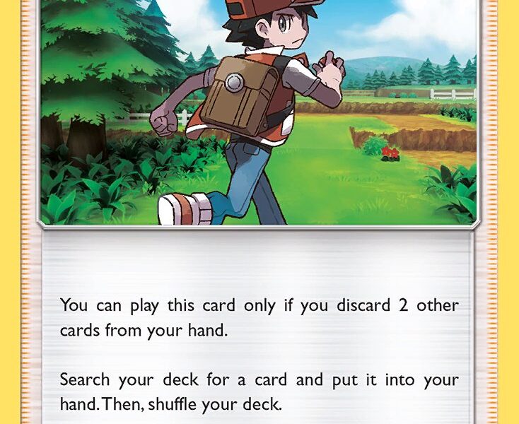 Red’s Challenge Pokemon Kaart