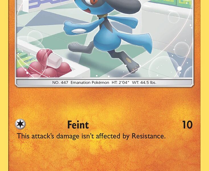 Riolu Pokemon Kaart