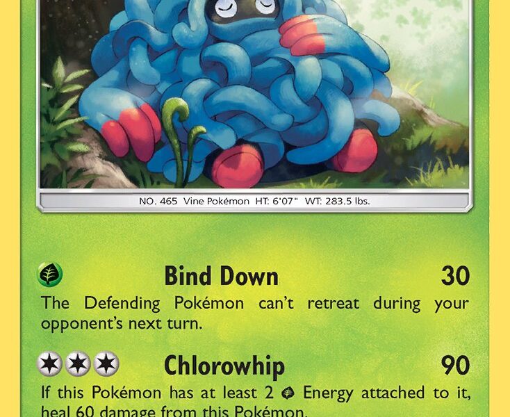 Tangrowth Pokemon Kaart