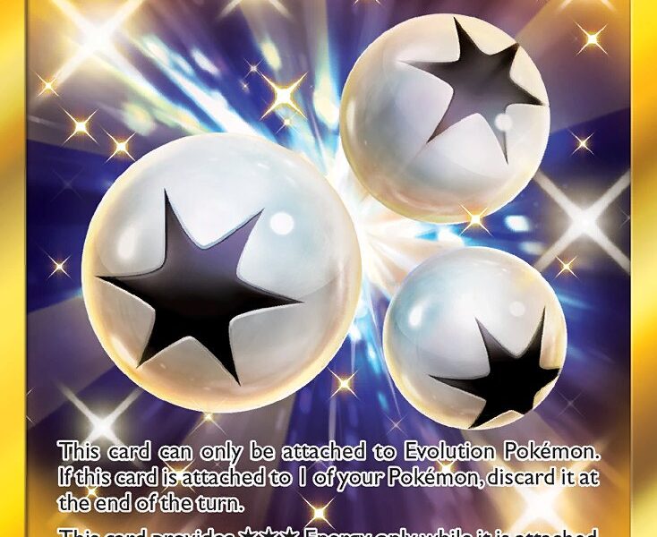 Triple Acceleration Energy Pokemon Kaart