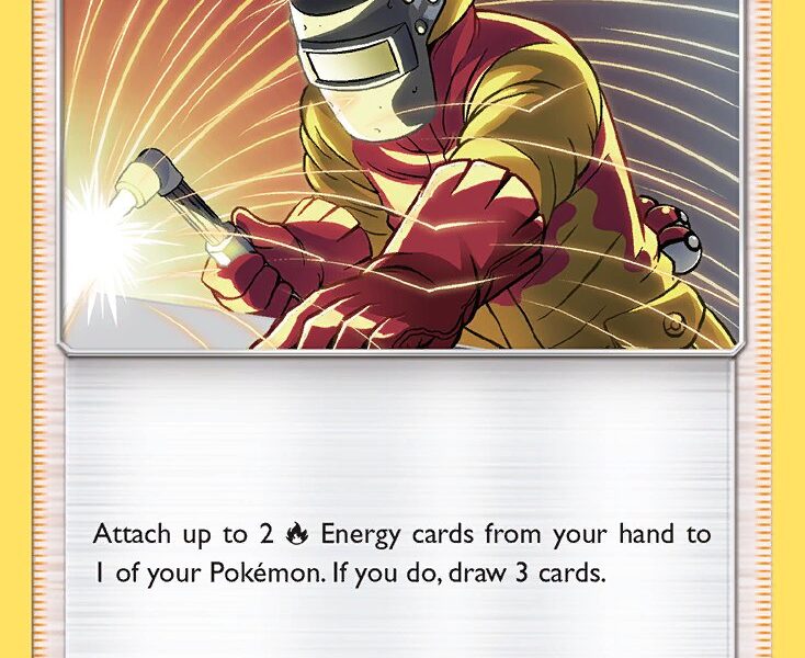 Welder Pokemon Kaart