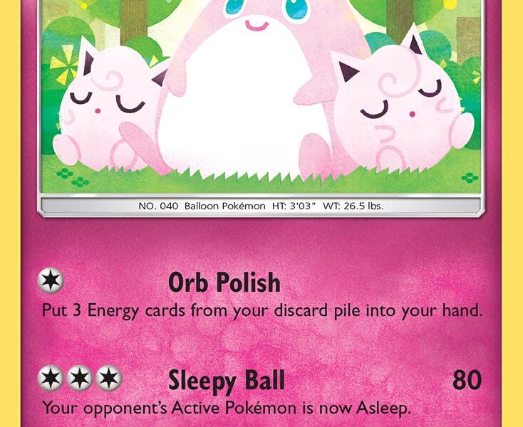Wigglytuff Pokemon Kaart