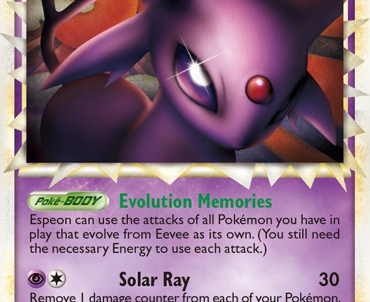 Espeon Pokemon Kaart