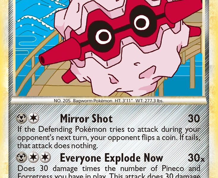 Forretress Pokemon Kaart