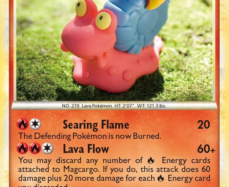 Magcargo Pokemon Kaart